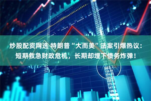 炒股配资网选 特朗普“大而美”法案引爆热议：短期救急财政危机，长期却埋下债务炸弹！